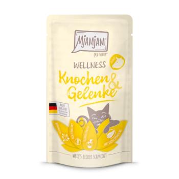 12x125g MjAMjAM Wellness Csontok & ízületek marha nedves macskatáp kép