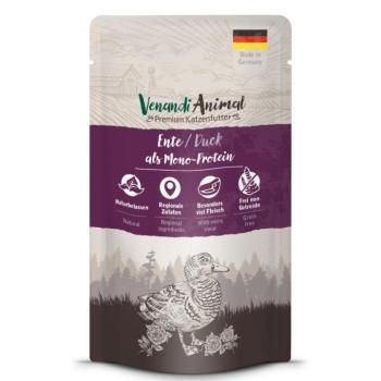 12x125g Venandi Animal Monoprotein Kacsa nedves macskatáp kép