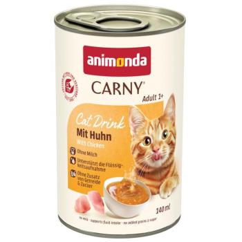 12x140ml animonda Carny Cat Drink csirke macskaital étrend-kiegészítő kép