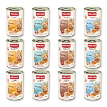 12x140ml animonda Carny Cat Drink macskaital étrend-kiegészítő vegyesen kép