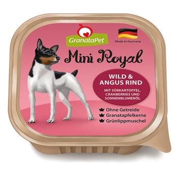 12x150g GranataPet Mini Royal tálcás nedves kutyatáp vegyes csomagban kép