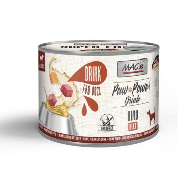 12x185g MAC's Dog Paw Power Drink marha étrend-kiegészítő eledel kutyáknak kép