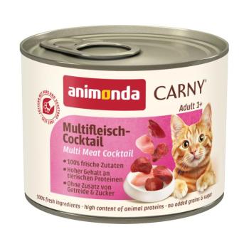 12x200g animonda Carny Adult multihús-koktél nedves macskatáp kép