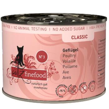 12x200g catz finefood Vegyes csomag nedves macskatáp