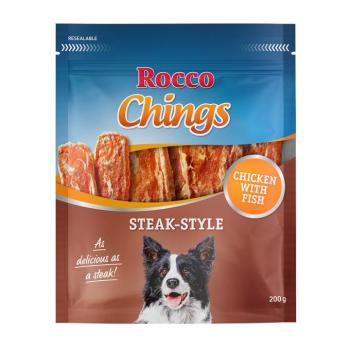 12x200g Rocco Chings Steak Style kutyasnack- Csirke kép