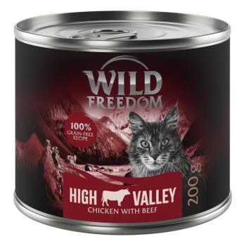 12x200g Wild Freedom Adult nedves macskatáp- Farmlands - marha & csirke kép