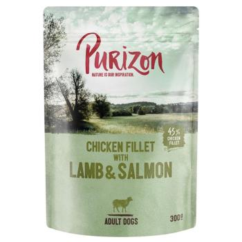 12x300g Purizon Adult nedves kutyatáp - Csirkefilé báránnyal, hallal, burgonyával & körtével kép