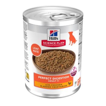 12x363g Hill's Science Plan Adult Perfect Digestion csirke nedves kutyatáp