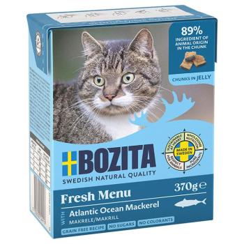 12x370g Bozita falatok aszpikban makréla nedves macskatáp kép
