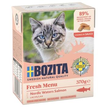 12x370g Bozita falatok szószban nedves macskatáp- Lazac kép