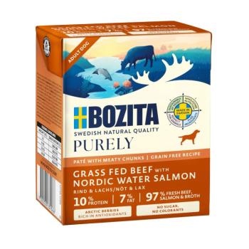 12x370g Bozita Purely Paté Lazac nedves kutyatáp kép
