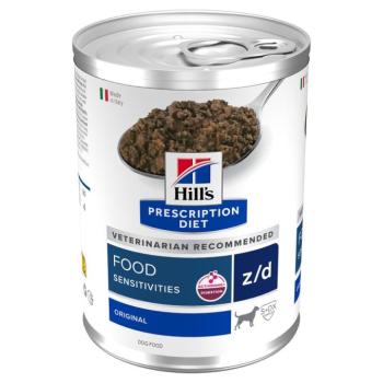 12x370g Hill's Prescription Diet z/d Food Sensitivities Original nedves kutyatáp kép