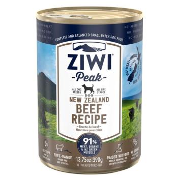 12x390g Ziwi Peak marha nedves kutyatáp kép