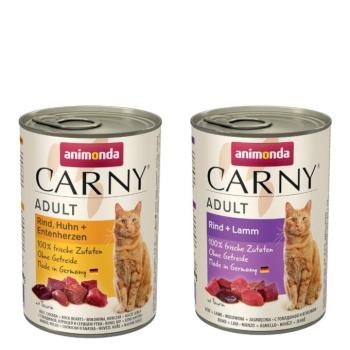 12x400g animonda Carny Adult nedves macskatáp vegyes csomagban kép