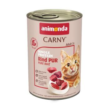 12x400g Animonda Carny Single Protein Adult marha pur nedves macskatáp kép