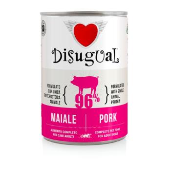 12x400g Disugual Adult sertés nedves kutyatáp kép