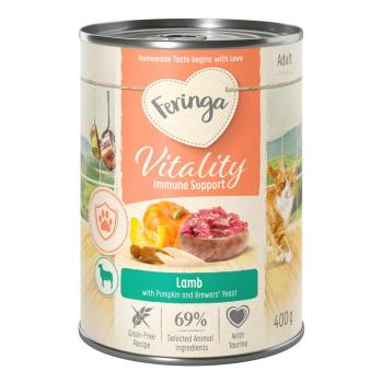12x400g Feringa Vitality Immune bárány nedves macskatáp kép