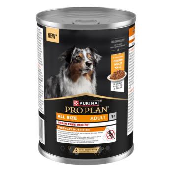 12x400g FPURINA PRO PLAN All Size Adult Everyday Nutrition csirke nedves kutyatáp kép