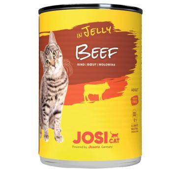 12x400g JosiCat aszpikban nedves macskatáp kép
