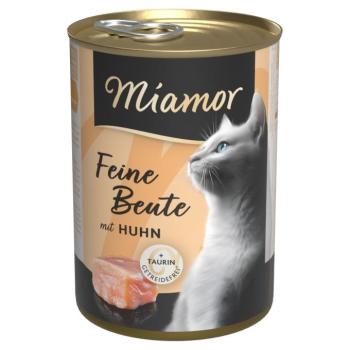 12x400g Miamor Feine Beute nedves macskatáp-csirke kép