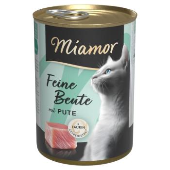 12x400g Miamor Feine Beute nedves macskatáp-pulyka kép