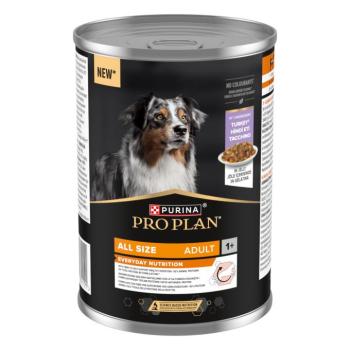 12x400g PURINA PRO PLAN All Size Adult pulyka aszpikban nedves kutyatáp kép