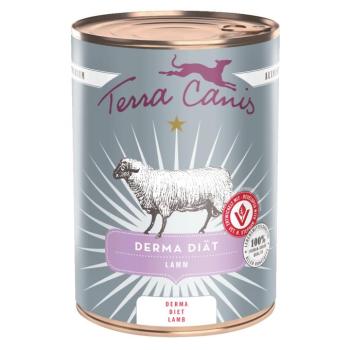 12x400g Terra Canis Derma Diet Bárány nedves kutyatáp