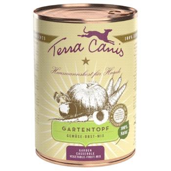 12x400g Terra Canis kerti tál, zöldség gyümölcs mix nedves kutyatáp kép