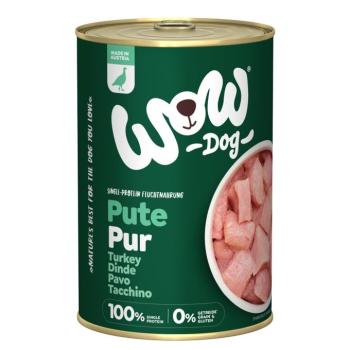 12x400g WOW Pur Pulyka nedves kutyatáp kép