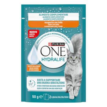 12x50g PURINA ONE Hydralife Cat Liquid csirkeízesítés macskasnack kép