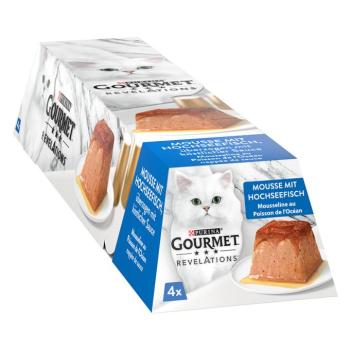 12x57g Gourmet Revelations Mousse tengeri hal nedves macskatáp kép