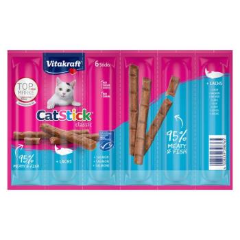 12x6g Vitakraft Cat Stick Mini macskasnack- Lazac kép