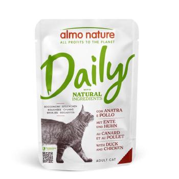 12x70g Almo Nature Daily Menu nedves macskatáp-Kacsa & csirke kép