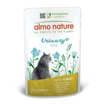 12x70g Almo Nature Functional Urinary Help pulyka nedves macskatáp kép