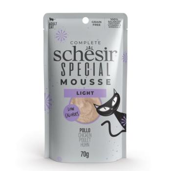 12x70g Schesir Special Light csirke nedves macskatáp kép