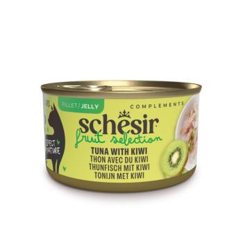 12x75g Schesir Cat Fruit Selection tonhal & kivi aszpikban nedves macskatáp kép
