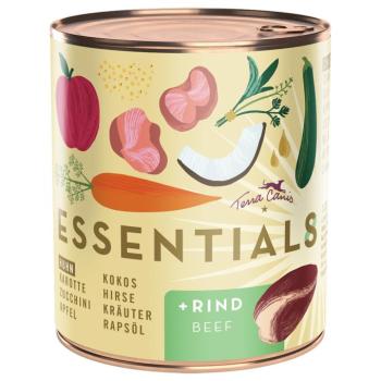 12x780g Terra Canis Essential 8+ Csirke & marha, gazdaságos csomag, nedves kutyatáp kép