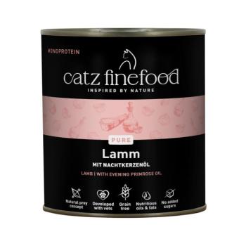 12x800g catz finefood Pure bárány nedves macskatáp