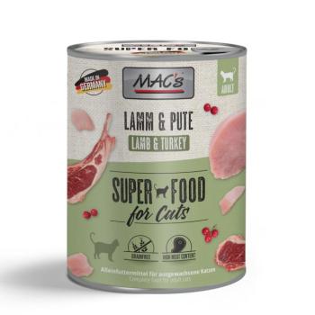 12x800g MAC´s Cat nedves macskatáp- Bárány & pulyka kép