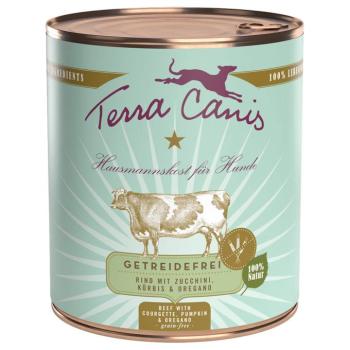 12x800g Terra Canis gabonamentes Mix: pulyka & marha nedves kutyatáp kép