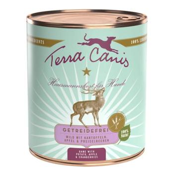 12x800g Terra Canis gabonamentes vad nedves kutyatáp kép