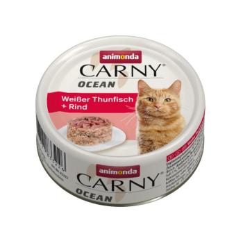 12x80g animonda Carny Ocean Fehér tonhal és marha nedves macskatáp kép