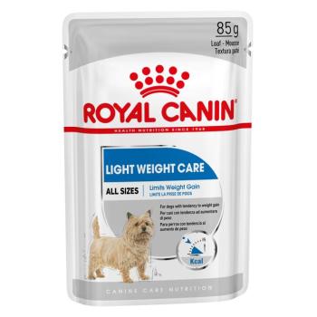 12x84g Royal Canin Light Weight Care Mousse nedves kutyatáp kép