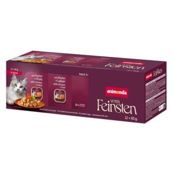 12x85g animonda vom Feinsten Adult szószban nedves macskatáp kép