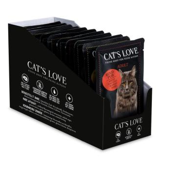 12x85g Cat's Love nedves macskatáp Vegyes csomag kép