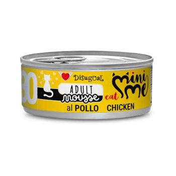 12x85g Disugual Mini-Me Cat Mousse csirke nedves macskatáp kép
