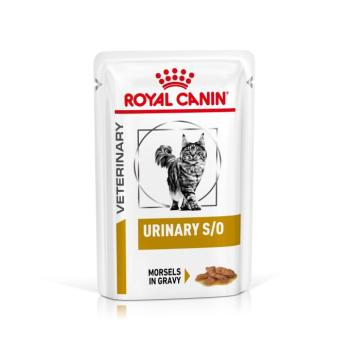 12x85g Royal Canin Veterinary Feline Urinary S/O szószban nedves macskatáp kép