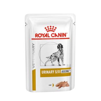 12x85g Royal Canin Veterinary Urinary S/O Ageing 7+ Mousse nedves kutyatáp kép