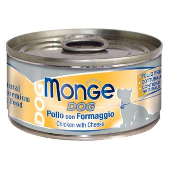 12x95g Monge Natural Csirke & sajt nedves kutyatáp kép
