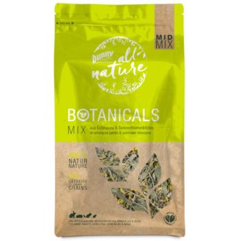 140g Bunny All Nature Botanicals Mid Mix echinacea & napraforgószirom kisállat snack kép